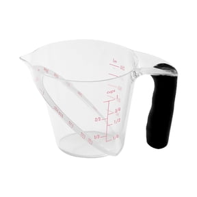 MultiPurpose Transparency Angled Measuring Cup With Bold Measurement Lines For Everyday Kitchen Tasks Cooking Accessory