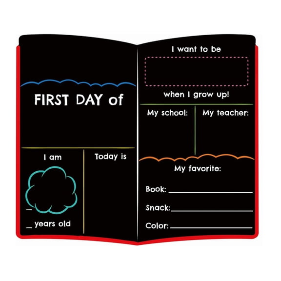 MultiPurpose Wooden Writing Board Blackboard for Students Classroom Organization and Photo Decoration for Writing
