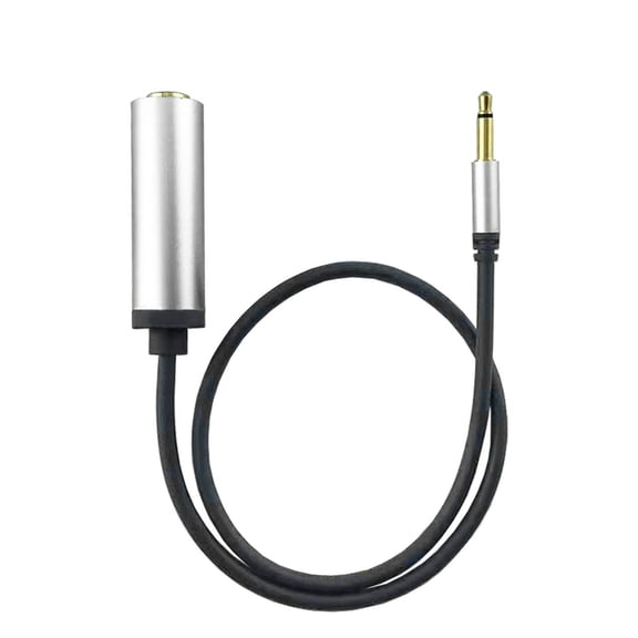 MultiUse 3.5mm to 6.35mm Sound Cable 1/4 to 1/8 Adapter Cable for Connecting Various Musical Devices Professional Sound