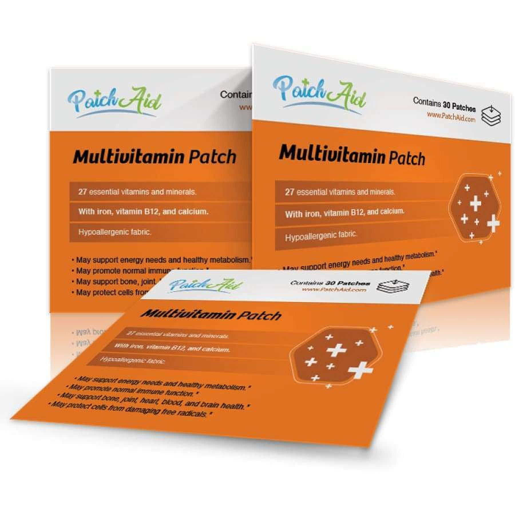 MultiVitamin Plus Topical Patch by PatchAid (12-Month Supply) 