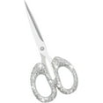 thumbnail image 1 of Multibey 6.3-Inch Rhinestone Scissors - Stainless Steel Cute Scissors for Office, Home & Crafting, Decorative Bling Handle Paper Cutting Tool ., 1 of 7