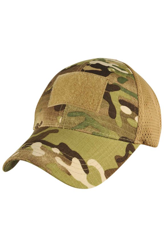 Multicam Brown Mesh Back Operator Cap