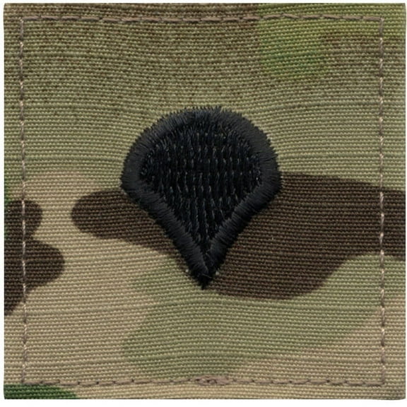 Multicam Camouflage - Military Spec-4 Insignia Patch SPEC