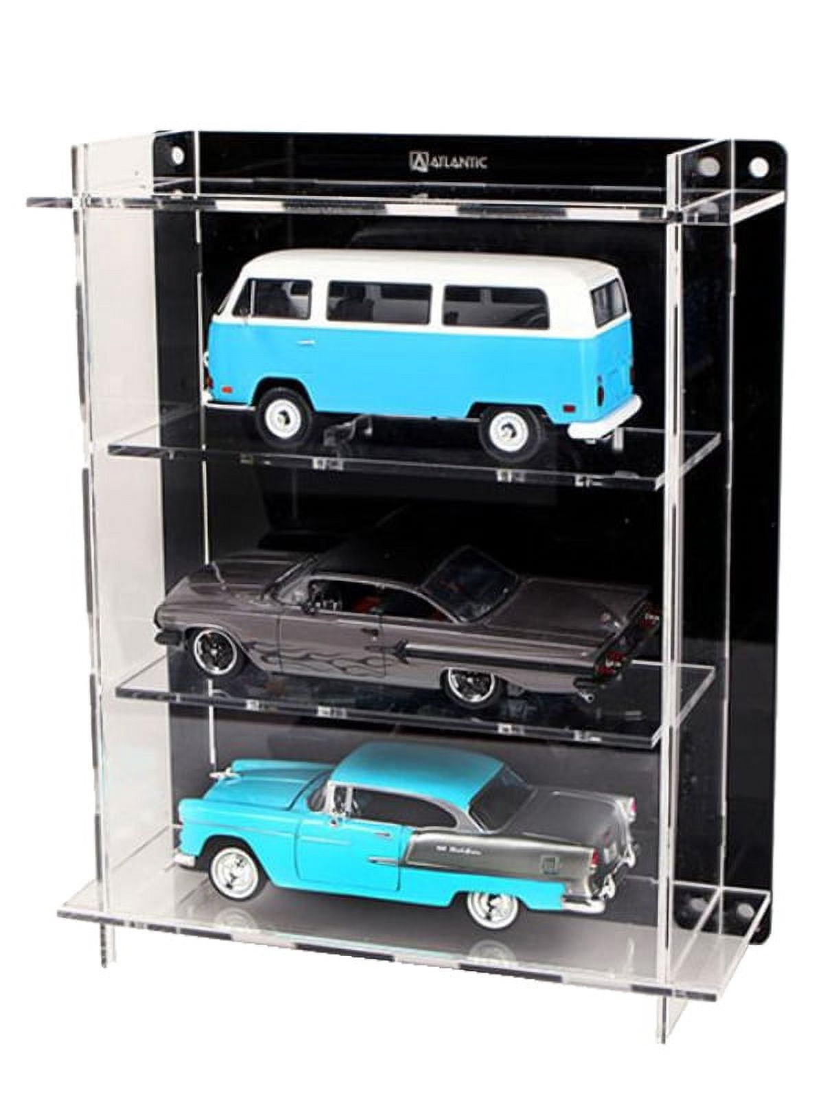 Multicase 3 Car Display Case [1:24 scale in Black/Clear] - Walmart.com