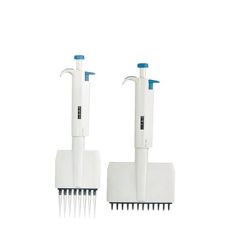 Multichannel Pipette Accurate and Calibrated pipette Mechanical Adjustable Volume Pipettor 8/12 Channels ,Precision & Accuracy