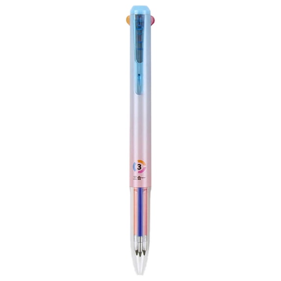 Multicolor 3 in 1 Gel Ink Pen 18 Colors Quick Drying for Office and Note Taking A