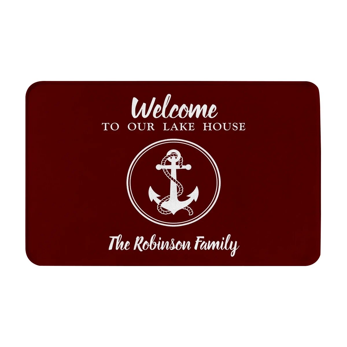 Multicolor Anchor Nautical Door Mats Kitchen Rugs Entrance Furniture