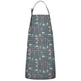 thumbnail image 1 of Multicolor Arrow Pattern Apron-Garden Aprons for Women with Pockets-Cotton Linen Waterproof Kitchen Cooking Gardening Aprons Adjustable for Kitchen,Cooking,BBQ and Salon 33x27 Inch, 1 of 7