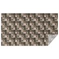 thumbnail image 1 of Multicolor Bigfoot and Checkerboard Pattern Rectangle Tablecloth 60"x102",Waterproof Polyester Rectangle Table Cloth, Wipeable Spillproof Polyester Tablecloth for Dining, Camping, Indoor and Outdoor, 1 of 6