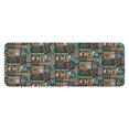 thumbnail image 1 of Multicolor Bigfoot and Text Pattern Kitchen Rug Mat,Kitchen Runner Rugs Non Skid Washable,Decorative Kitchen Floor Mats for Kitchen,Sink,Laundry,17"x47.2", 1 of 7