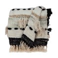 thumbnail image 1 of Multicolor Boho Textured Woven Handloom Throw, 1 of 5