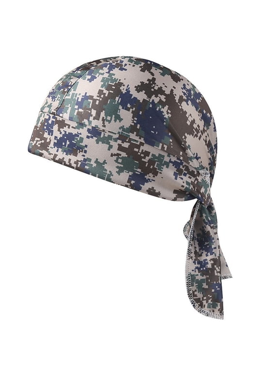 Multicolor Breathable Multi-Purpose Outdoor Headwear, Lightweight Sweat-Wicking Scarf for Hiking Camping All-Season, One Size