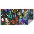 thumbnail image 1 of Multicolor Butterfly Group Pattern Rectangle Tablecloth 60"x120",Waterproof Polyester Rectangle Table Cloth, Wipeable Spillproof Polyester Tablecloth for Dining, Camping, Indoor and Outdoor, 1 of 5