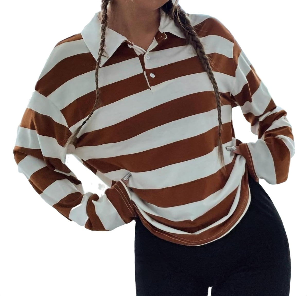 Striped Rugby Polo - Multicolour