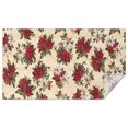 thumbnail image 1 of Multicolor Christmas Floral Pattern Rectangle Tablecloth 60"x102",Waterproof Polyester Rectangle Table Cloth, Wipeable Spillproof Polyester Tablecloth for Dining, Camping, Indoor and Outdoor, 1 of 6
