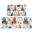 thumbnail image 1 of Multicolor Christmas Gnome Pattern Kitchen Rugs Sets Of 2,Anti Fatigue Kitchen Mat Rugs Non Slip Washable,Decorative Kitchen Floor Mats for Kitchen,Sink,Laundry,17"x30"+17"x47", 1 of 7