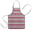 thumbnail image 1 of Multicolor Christmas Pattern Kids Aprons for Girls and Boys,Adjustable Neck Strap Toddler Aprons for Kids Cooking Baking, 1 of 7