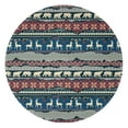 thumbnail image 1 of Multicolor Christmas Pattern Round Blanket,Comfortable Soft Flannel Throw Blanket,All Season,Warm Lightweight Blankets for Sofa Bed Couch Living Room Chair 60"x60", 1 of 5