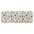 thumbnail image 1 of Multicolor Christmas Tree and Ornament Pattern Kitchen Rug Mat,Kitchen Runner Rugs Non Skid Washable,Decorative Kitchen Floor Mats for Kitchen,Sink,Laundry,17"x47.2", 1 of 7