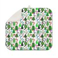 thumbnail image 1 of Multicolor Christmas Tree Pattern Dish Drying Mat for Kitchen 1 Pack, Ultra Absorbent Microfiber Dishes Drainer Mats,16x18in(41x46cm), 1 of 6