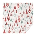thumbnail image 1 of Multicolor Christmas Tree Pattern Square Tablecloth,Waterproof Square Table Cover,Wipeable Spillproof Washable Table Cover for Home Kitchen Party Decor 60"x60"(152x152cm), 1 of 6