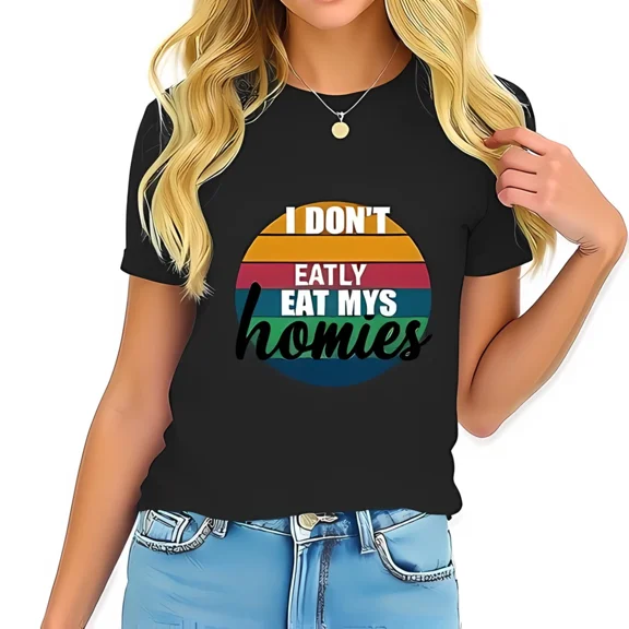 Multicolor Circle Graphic Tee Retro Vibrant Pattern Artistic Print Unisex T-Shirt up to size 5XL