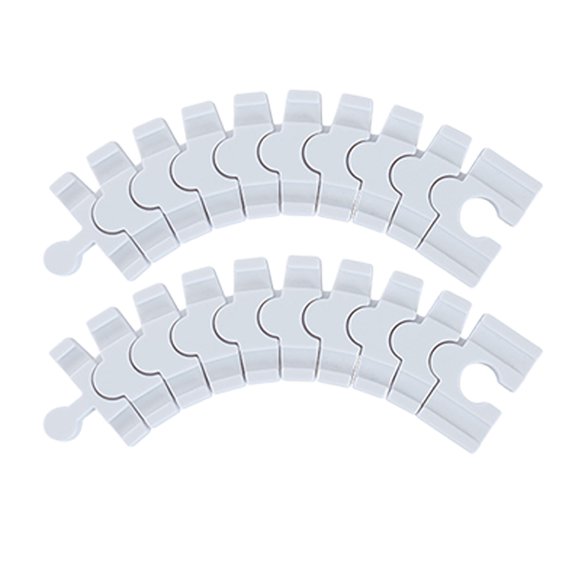 Reconfigurable Plastic Pathway Construction Toy With Vibrant Colors Develop Logical Thinking Skills