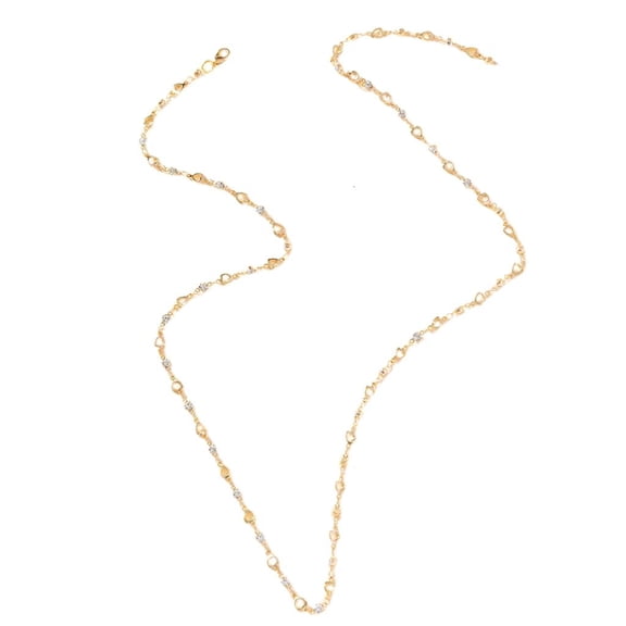 Multicolor Crystal Necklace Rhinestones Long Tassels Choker Jewelry for Women