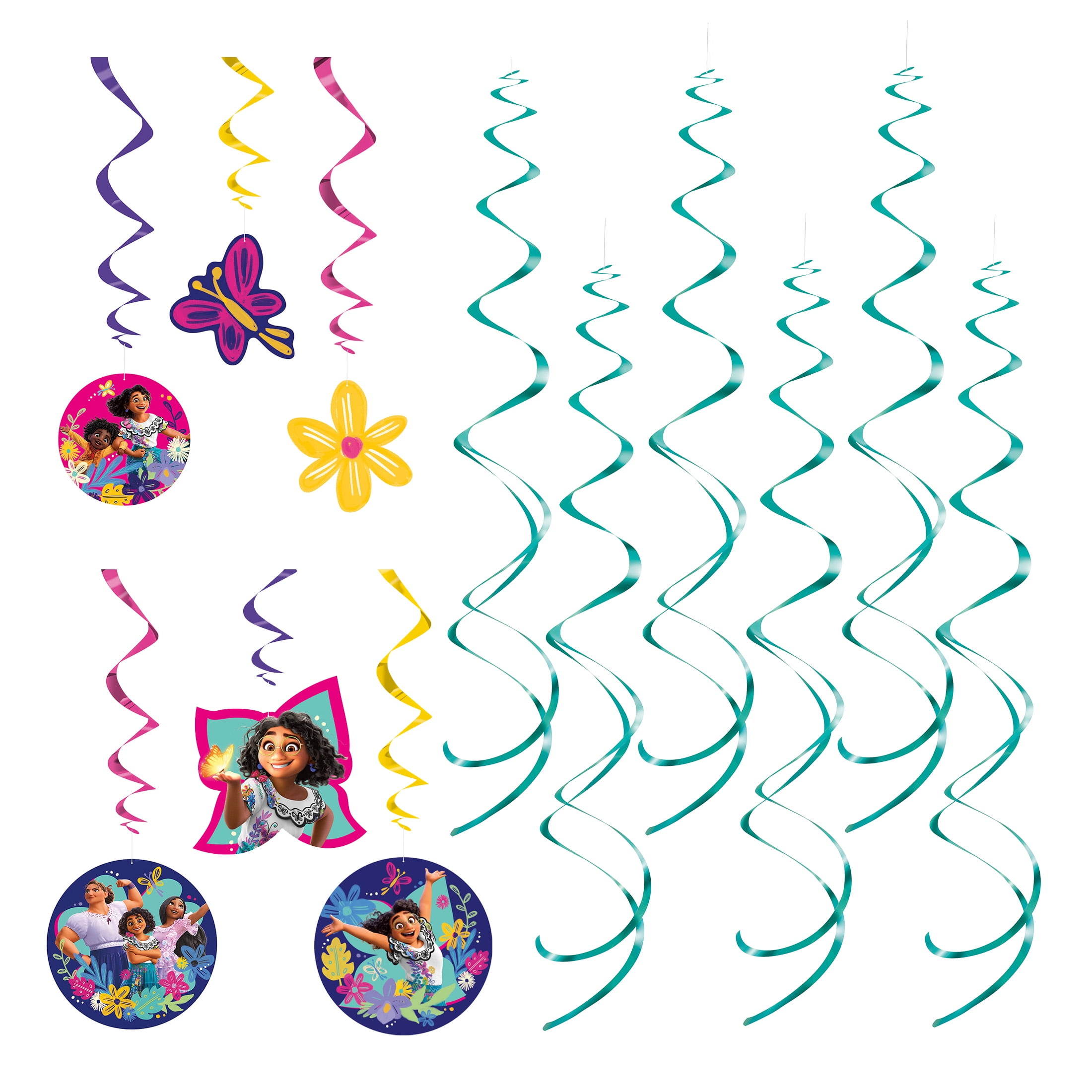 Multicolor Disney Encanto Hanging Decorations, 12ct