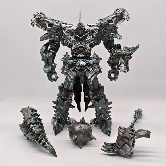 Multicolor Double Shift Grimlock, Oversized Beast Battle Character Statue