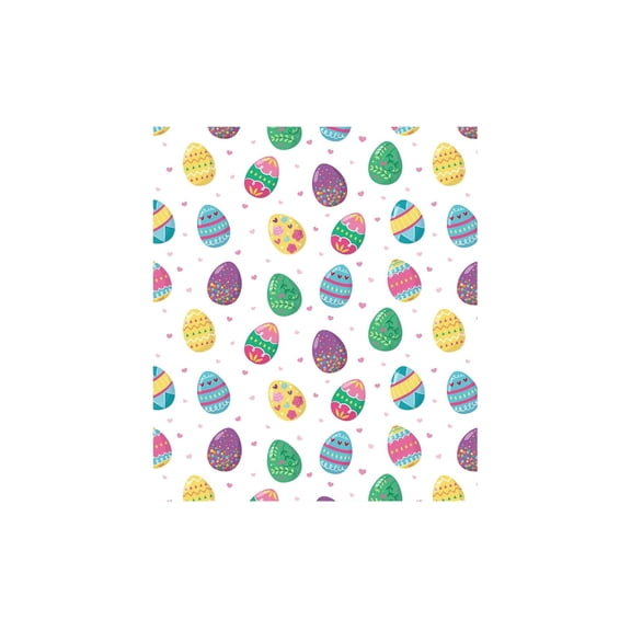 Multicolor Easter Blanket With Colorful Egg Print Soft Polyester Cozy Warm And Lightweight Design For Sofa Bed Picnic Camping And Kids Play Mat 39.37X51.18In