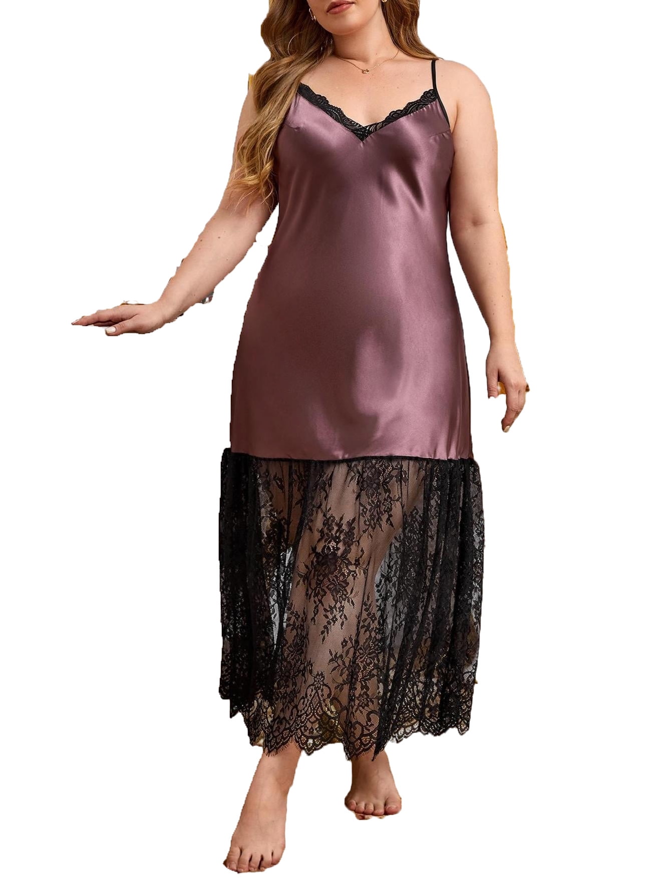 Plus size best sale elegant nightgowns