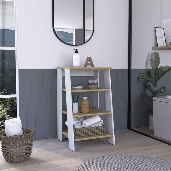 Multicolor Engineered Wood - Freestanding Unit - Kitchen Decor - Quick Assembly