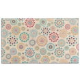 thumbnail image 1 of Multicolor Ethnic Floral Pattern Door Rugs,Washable Non Slip Door Mats Indoor,Decorative Door Mats,Entry Mat Indoor for Entrance,Bedroom,Kitchen,Bathroom,17"x30", 1 of 6