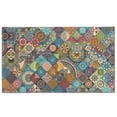 thumbnail image 1 of Multicolor Ethnic Geometric and Floral Pattern Door Rugs,Washable Non Slip Door Mats Indoor,Decorative Door Mats,Entry Mat Indoor for Entrance,Bedroom,Kitchen,Bathroom,17"x30", 1 of 6