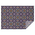 thumbnail image 1 of Multicolor Ethnic Geometric Pattern Rectangle Tablecloth 60"x84",Waterproof Polyester Rectangle Table Cloth, Wipeable Spillproof Polyester Tablecloth for Dining, Camping, Indoor and Outdoor, 1 of 5