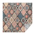 thumbnail image 1 of Multicolor Ethnic Mandala Pattern Square Tablecloth,Waterproof Square Table Cover,Wipeable Spillproof Washable Table Cover for Home Kitchen Party Decor 42"X42"(107x107cm), 1 of 6