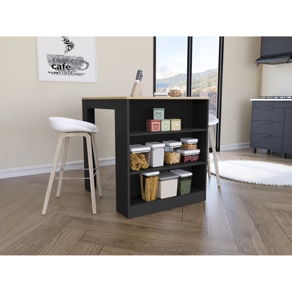 Multicolor Finish - Storage and Display Utility - Kitchen Counter Space - 31.0 in Wide Table