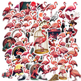 thumbnail image 1 of Multicolor Flamingo Stickers Waterproof Bird Stickers Vinyl Small Packaged for Notebooks Luggage Phones, 1 of 8