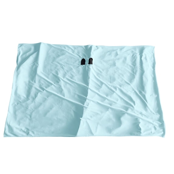 Multicolor Ghost Cape For Adults, Lightweight Flowy Ghost Blanket Cloak With Eye Cutouts Halloween Themed Party Photo Outfit