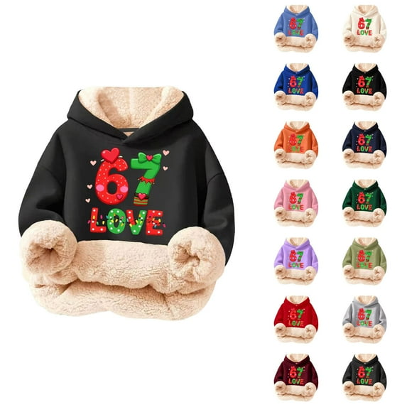 Multicolor Ice Print Hoodie For Kids – Cozy Hoodie Sweatshirt With Design For Boys