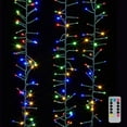 thumbnail image 1 of Multicolor LED CLUSTER LIGHT GARLAND w/ Remote 19.6 Feet Long, 8 Functions, Raz, 1 of 1