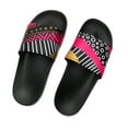 thumbnail image 1 of Multicolor Mismatched Slide Sandals, 1 of 2