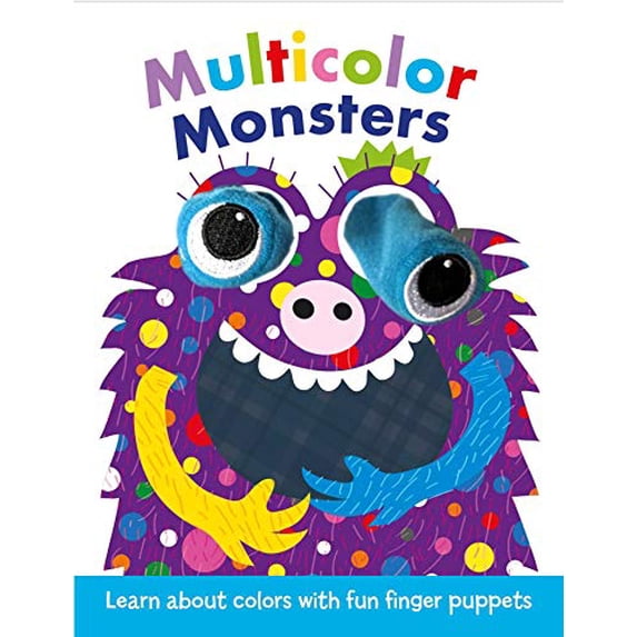 Pre-Owned Multicolor Monsters: Finger Puppet Board Book (Board book) 1789053773 9781789053777