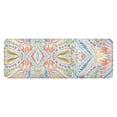 thumbnail image 1 of Multicolor Paisley Pattern Kitchen Rug Mat,Kitchen Runner Rugs Non Skid Washable,Decorative Kitchen Floor Mats for Kitchen,Sink,Laundry,17"x47.2", 1 of 7