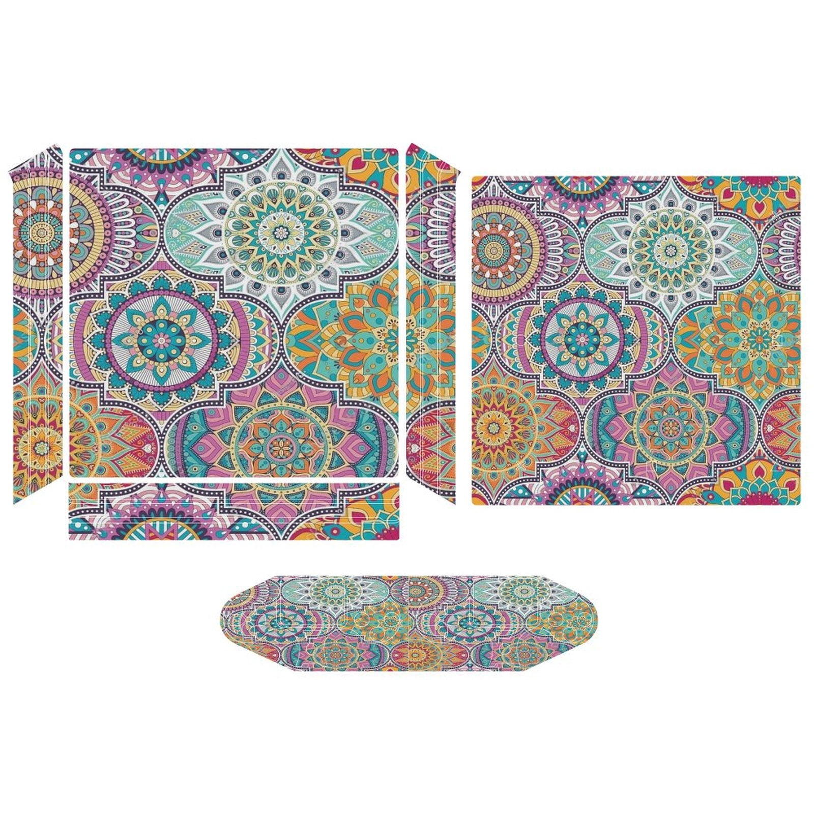 Multicolor Pattern with Oriental Mandalas PS4/PS4 Pro/PS4 Slim Skin ...
