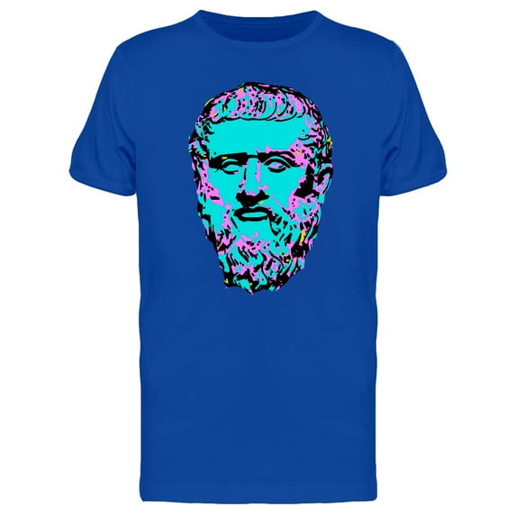 Multicolor Plato Head T-Shirt Men -Image by Shutterstock, Male 3X-Large