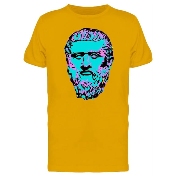 Multicolor Plato Head T-Shirt Men -Image by Shutterstock, Male Small