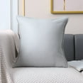 thumbnail image 1 of Multicolor Polyester Pillow Cover | 17x17 Inch Square Cushion Case | Waterproof & Breathable Fabric | For Sofa, Bed, Chair & Car Use | 1 Piece, 1 of 6