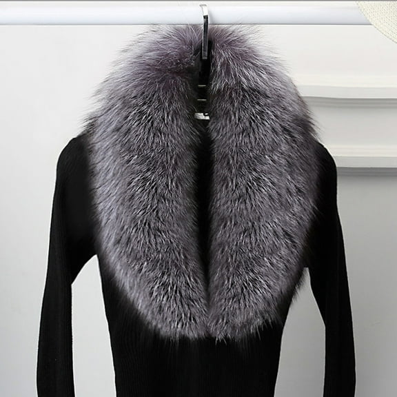 Multicolor Scarf Women's Plush Collar Scarf Wrap Cold Winter Warmer Women's Neck Warmer Scarf Wrap